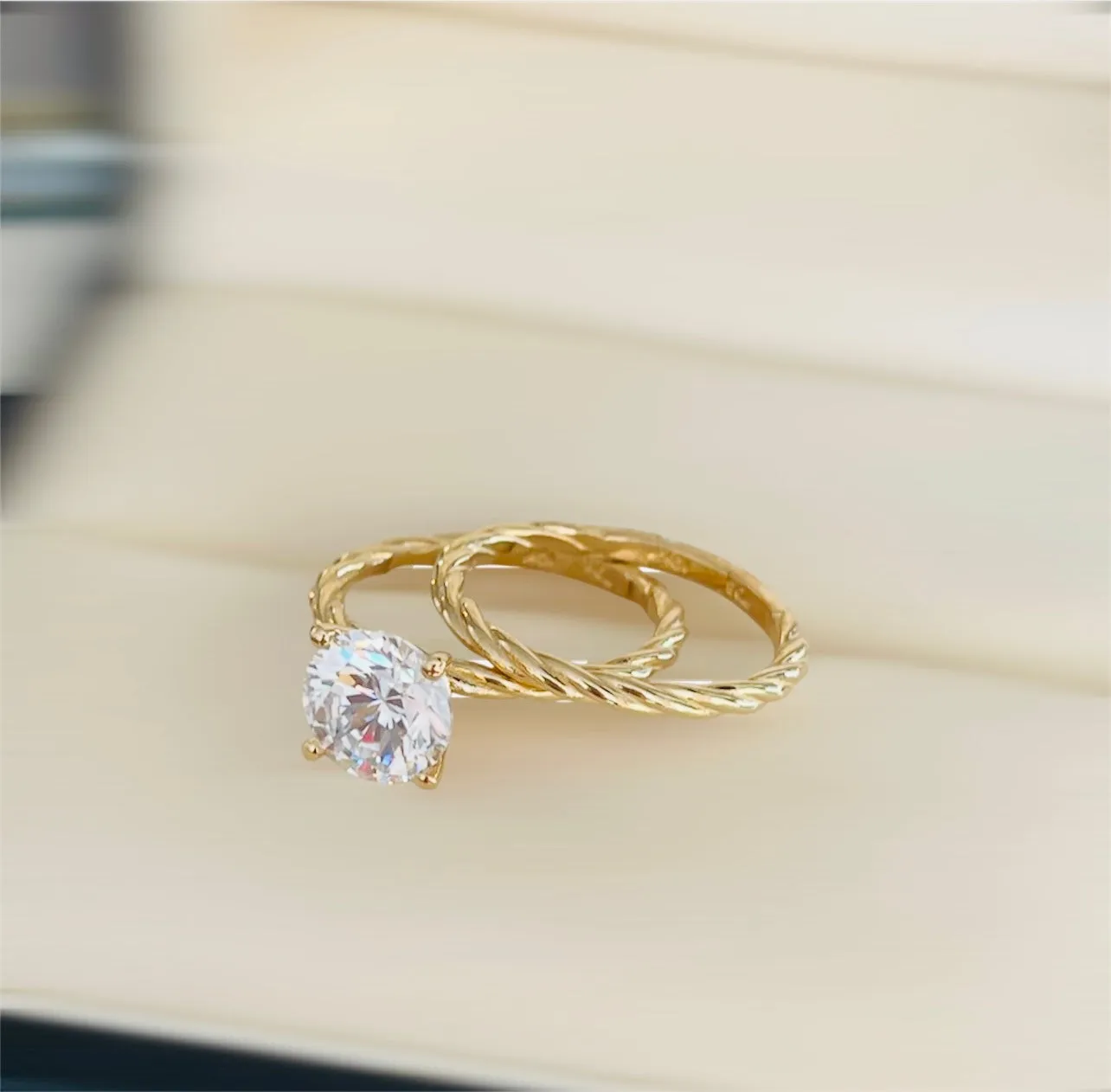 Karen wedding rings