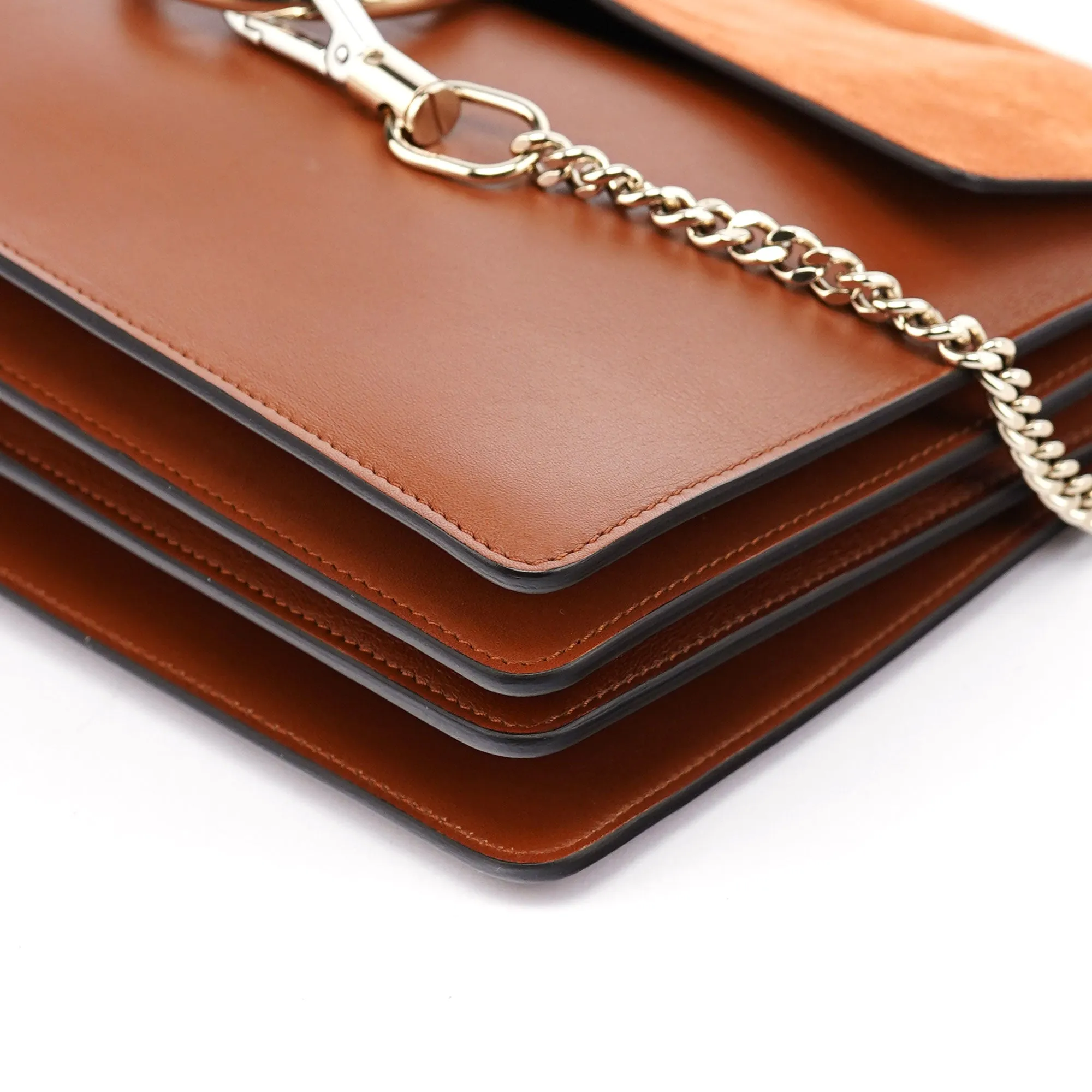 Light Brown Suede Boho Shoulder Bag