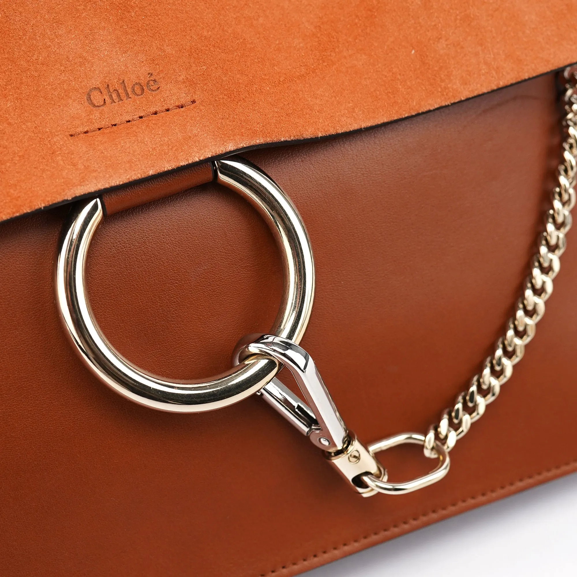 Light Brown Suede Boho Shoulder Bag