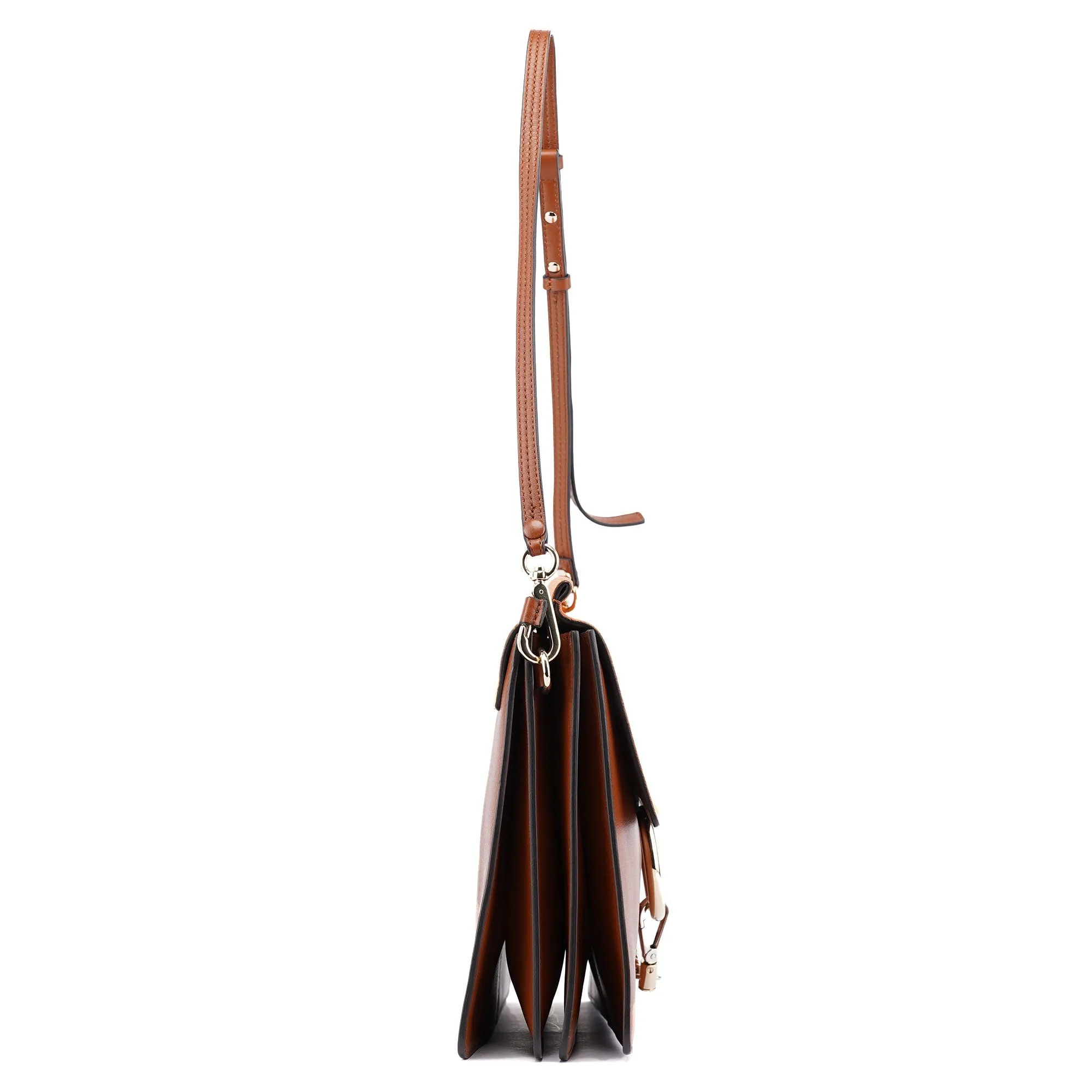 Light Brown Suede Boho Shoulder Bag