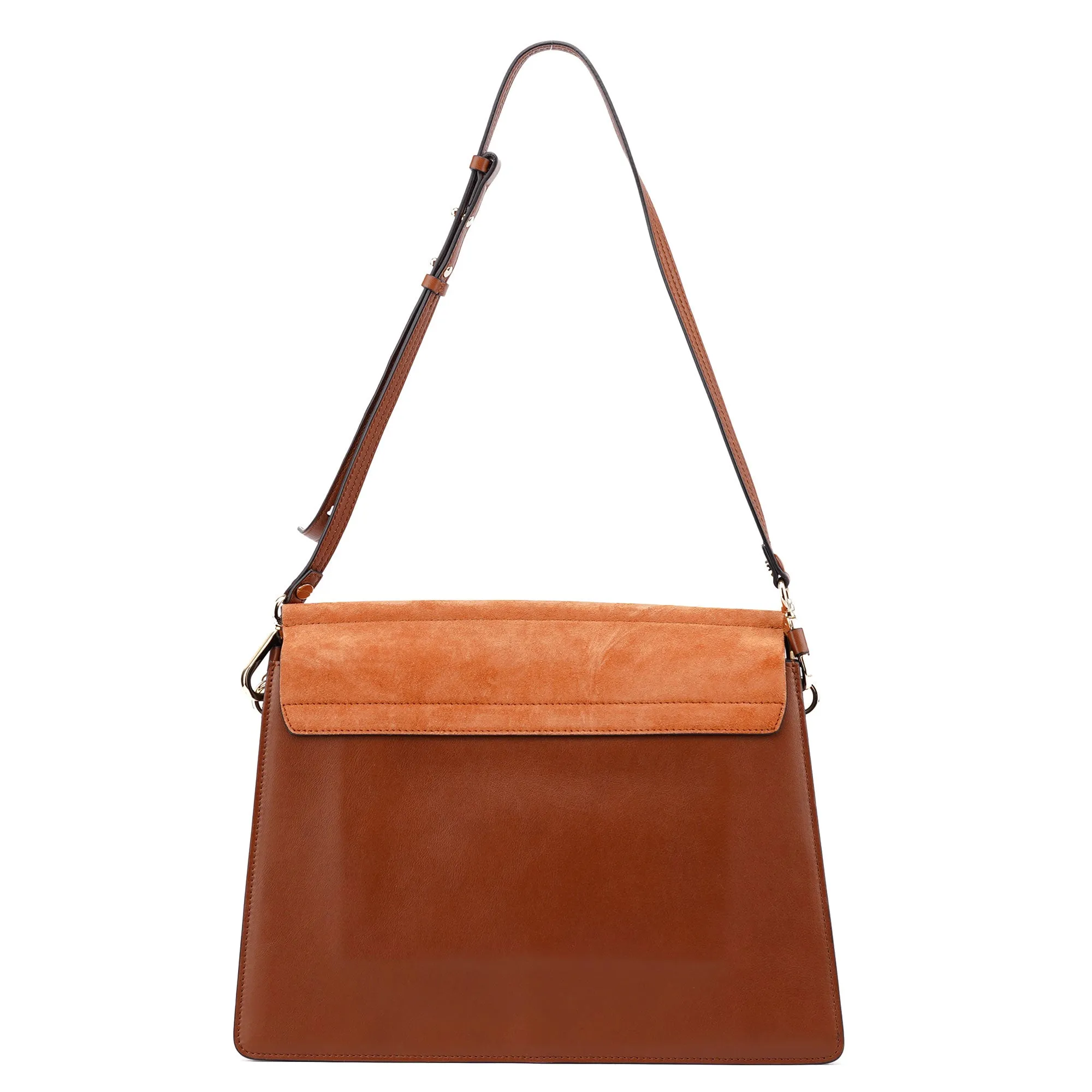 Light Brown Suede Boho Shoulder Bag