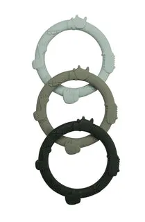Loulou Lollipop Wild Teething Ring Set