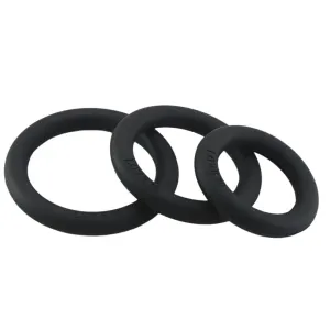 LOVE Silicone Cock Rings (3 Pack)