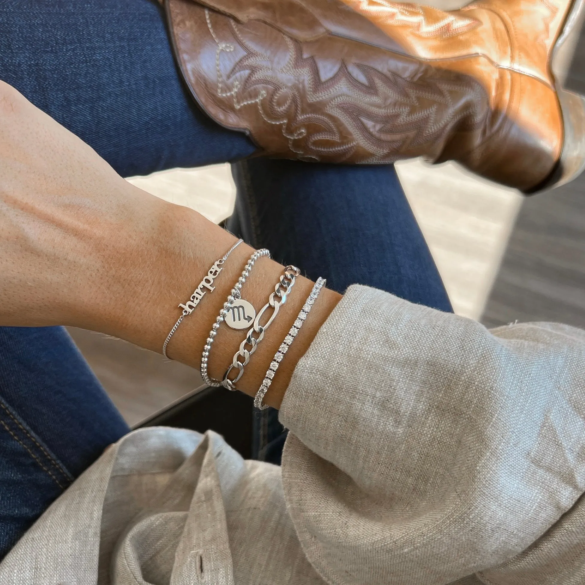 Lowercase Bracelet