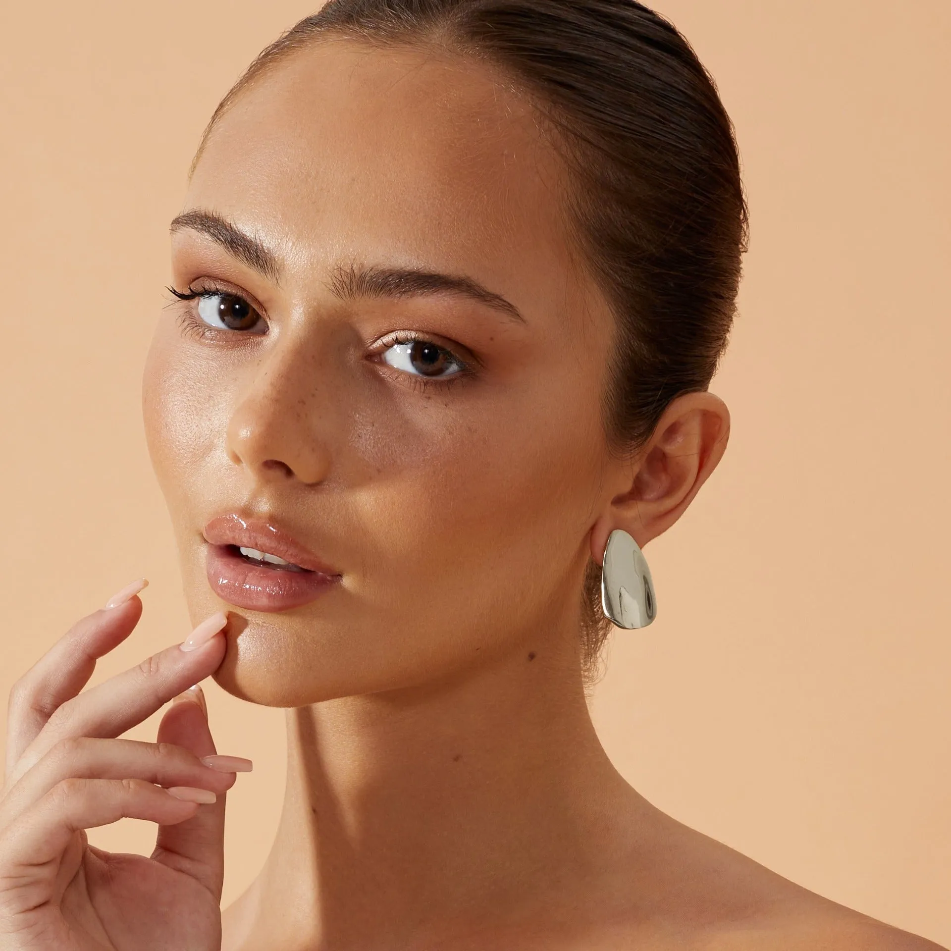 Lumen Earrings | silver