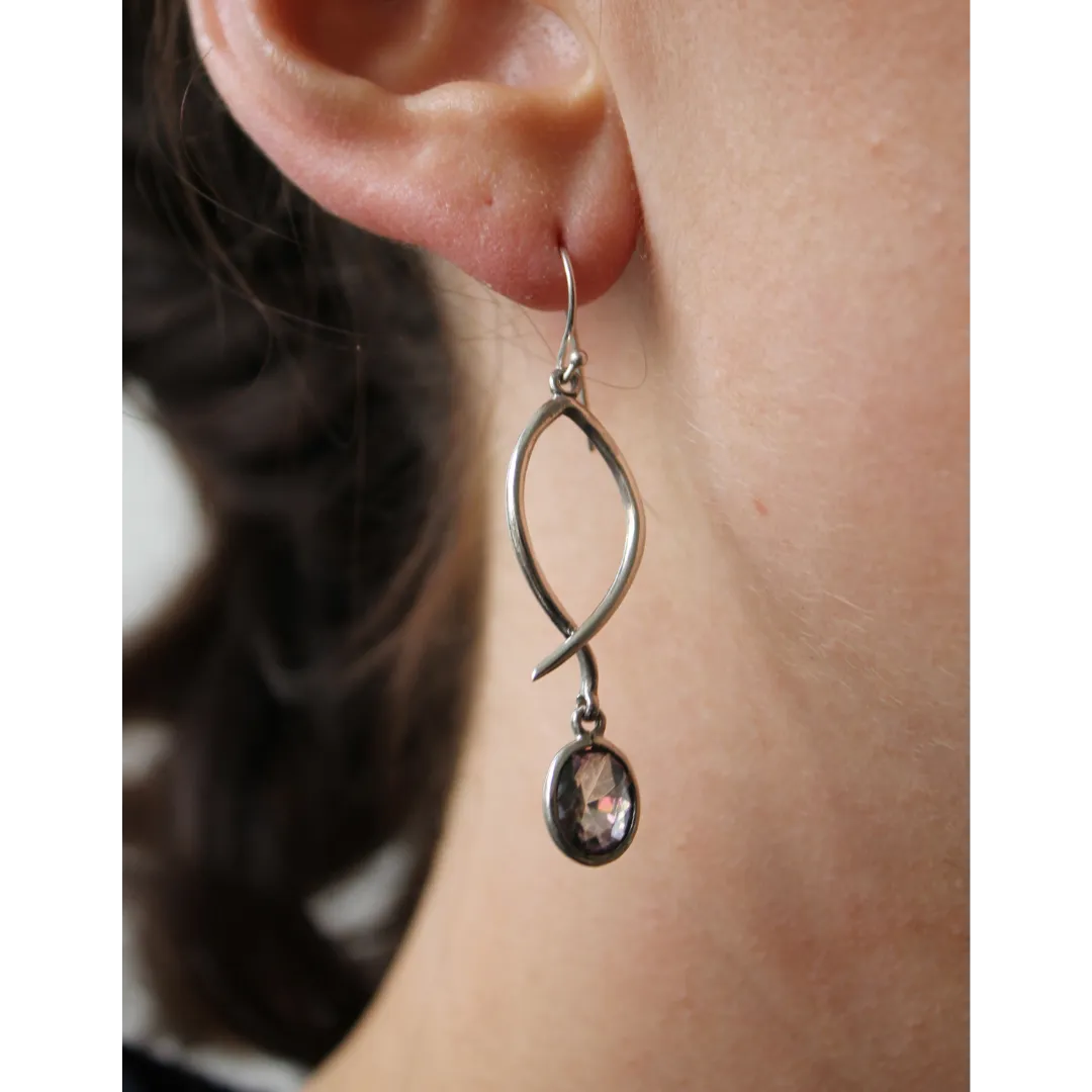 Lupin Earrings in various gemstones