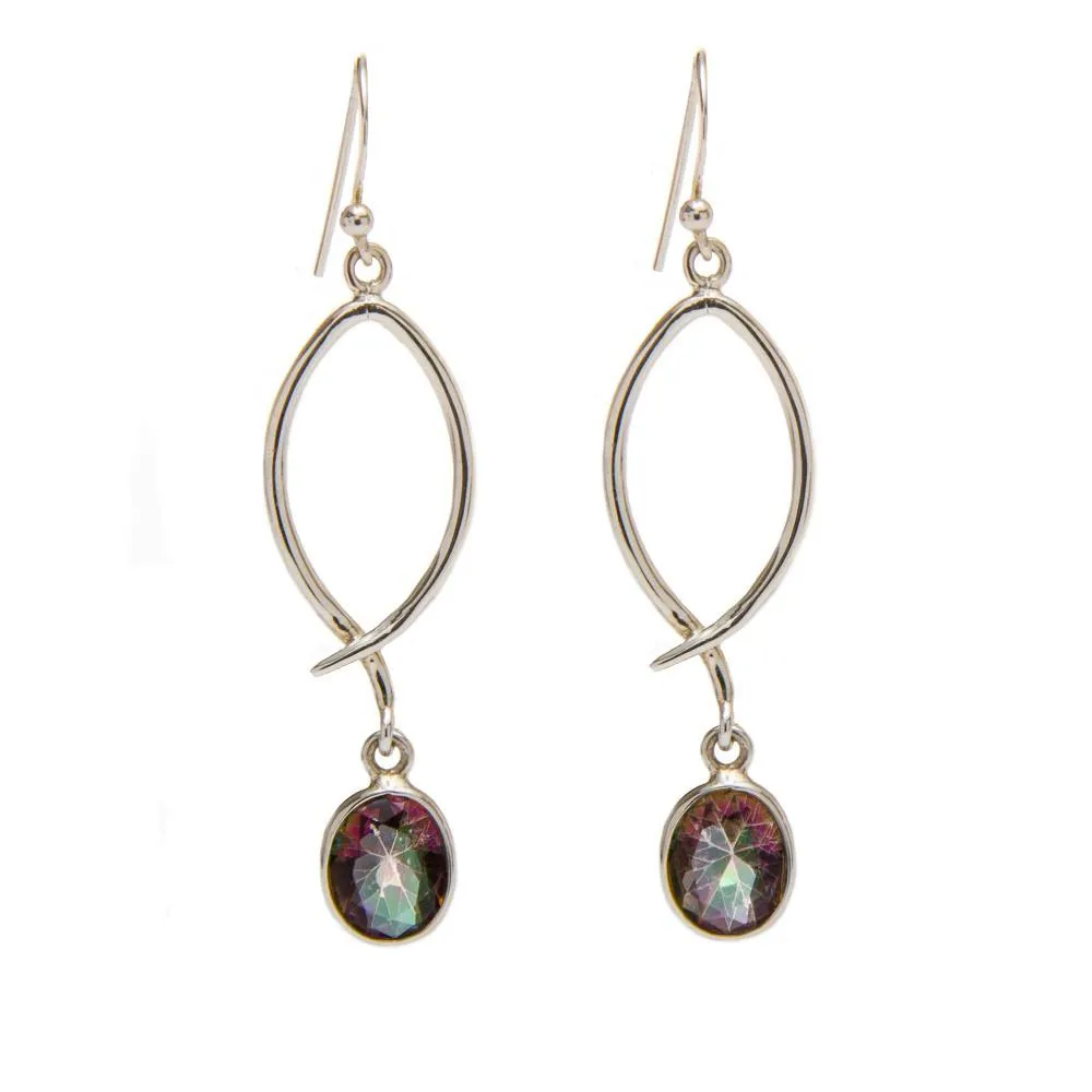 Lupin Earrings in various gemstones