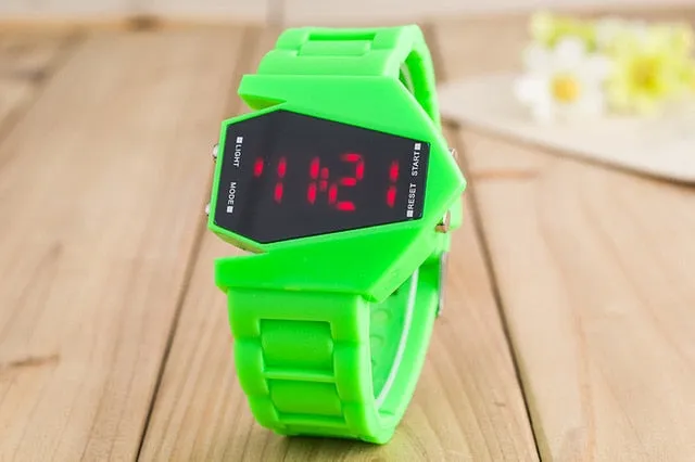 Luxury Digital Alarm Stopwatch Back Light LED Watch Women Men Children Sports Wrist Watch Clock relogio feminino masculino saat