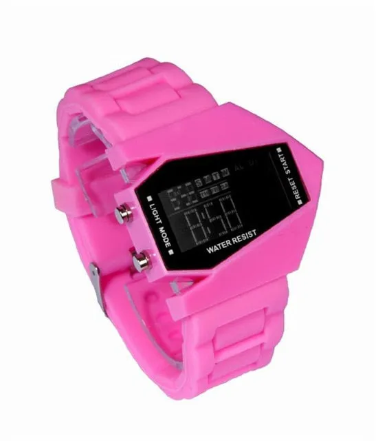 Luxury Digital Alarm Stopwatch Back Light LED Watch Women Men Children Sports Wrist Watch Clock relogio feminino masculino saat
