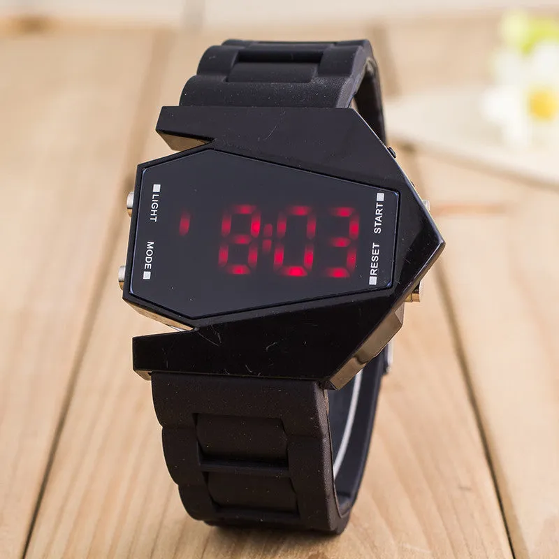 Luxury Digital Alarm Stopwatch Back Light LED Watch Women Men Children Sports Wrist Watch Clock relogio feminino masculino saat