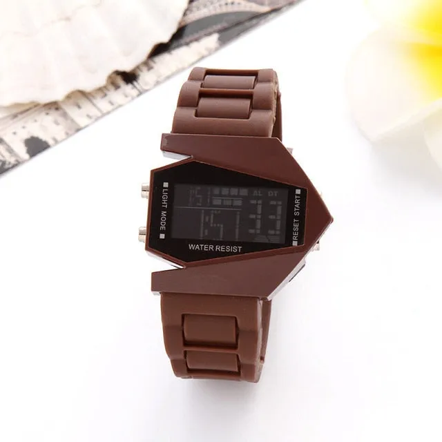Luxury Digital Alarm Stopwatch Back Light LED Watch Women Men Children Sports Wrist Watch Clock relogio feminino masculino saat