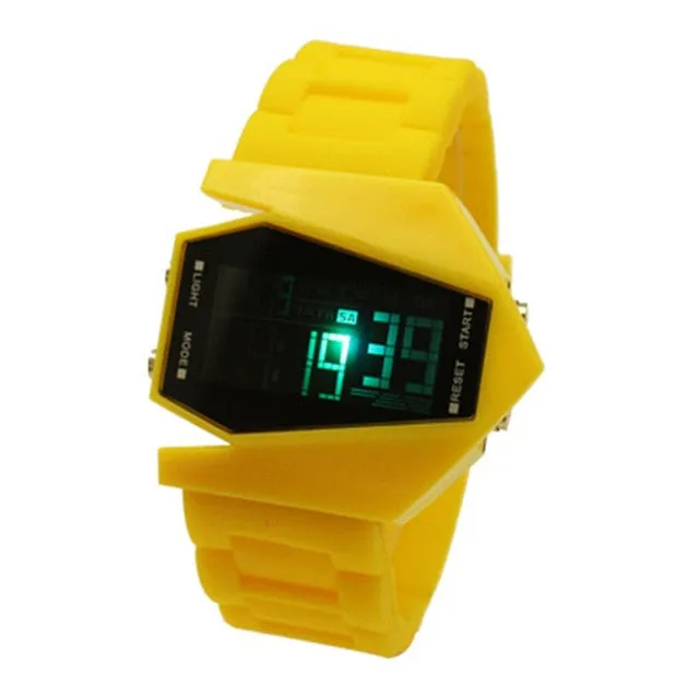 Luxury Digital Alarm Stopwatch Back Light LED Watch Women Men Children Sports Wrist Watch Clock relogio feminino masculino saat
