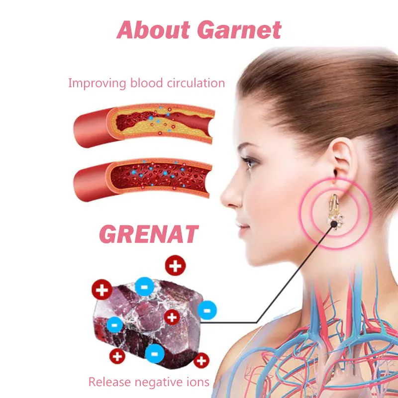 Lymphatic Magnetic Therapy Germanium Earrings