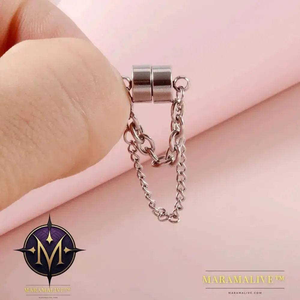 Magnetic Earrings for a Chic Punk Style Appearance