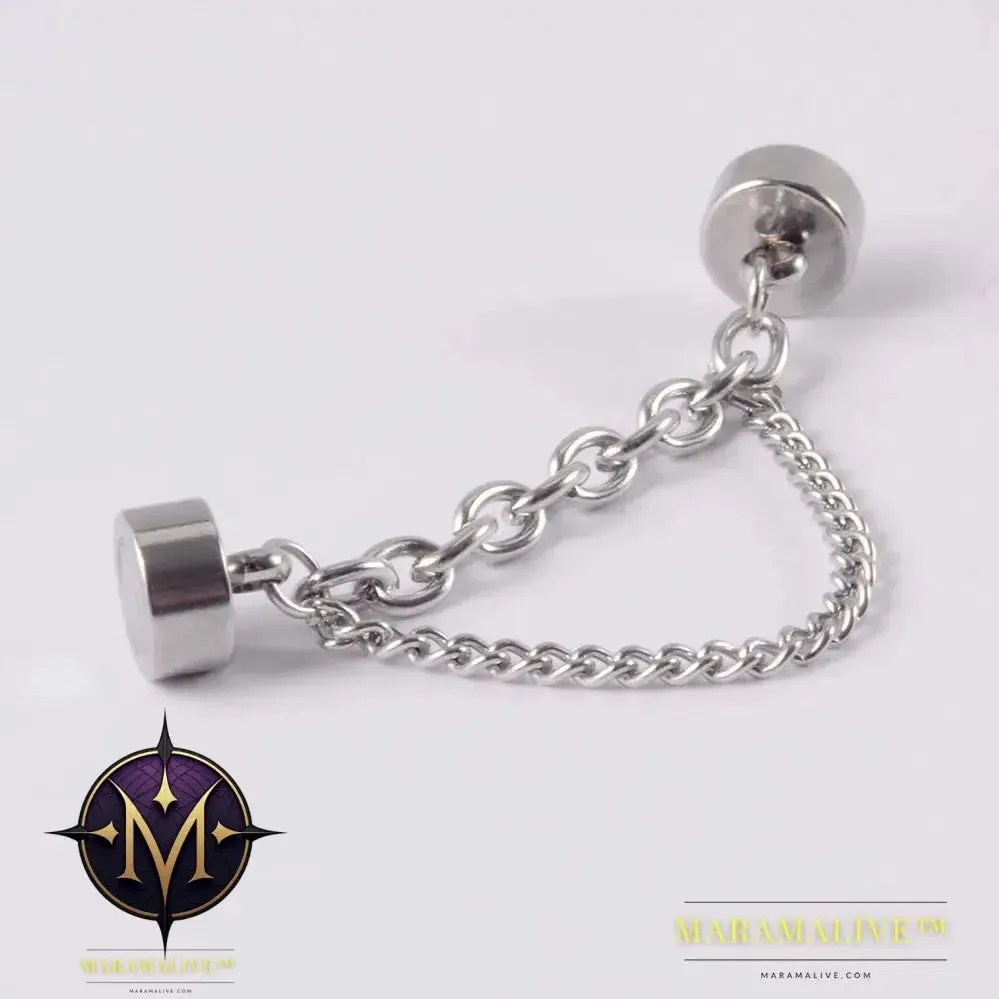 Magnetic Earrings for a Chic Punk Style Appearance