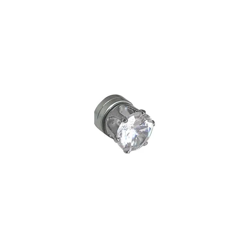 Magnetic Zircon Stud Earrings