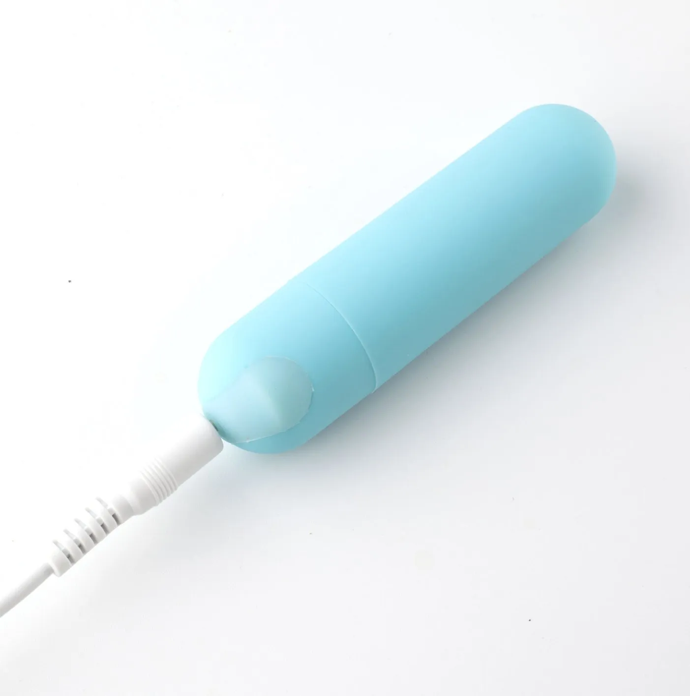 Maia Jayden - Clear/Blue Vibrating Cock & Ball Rings