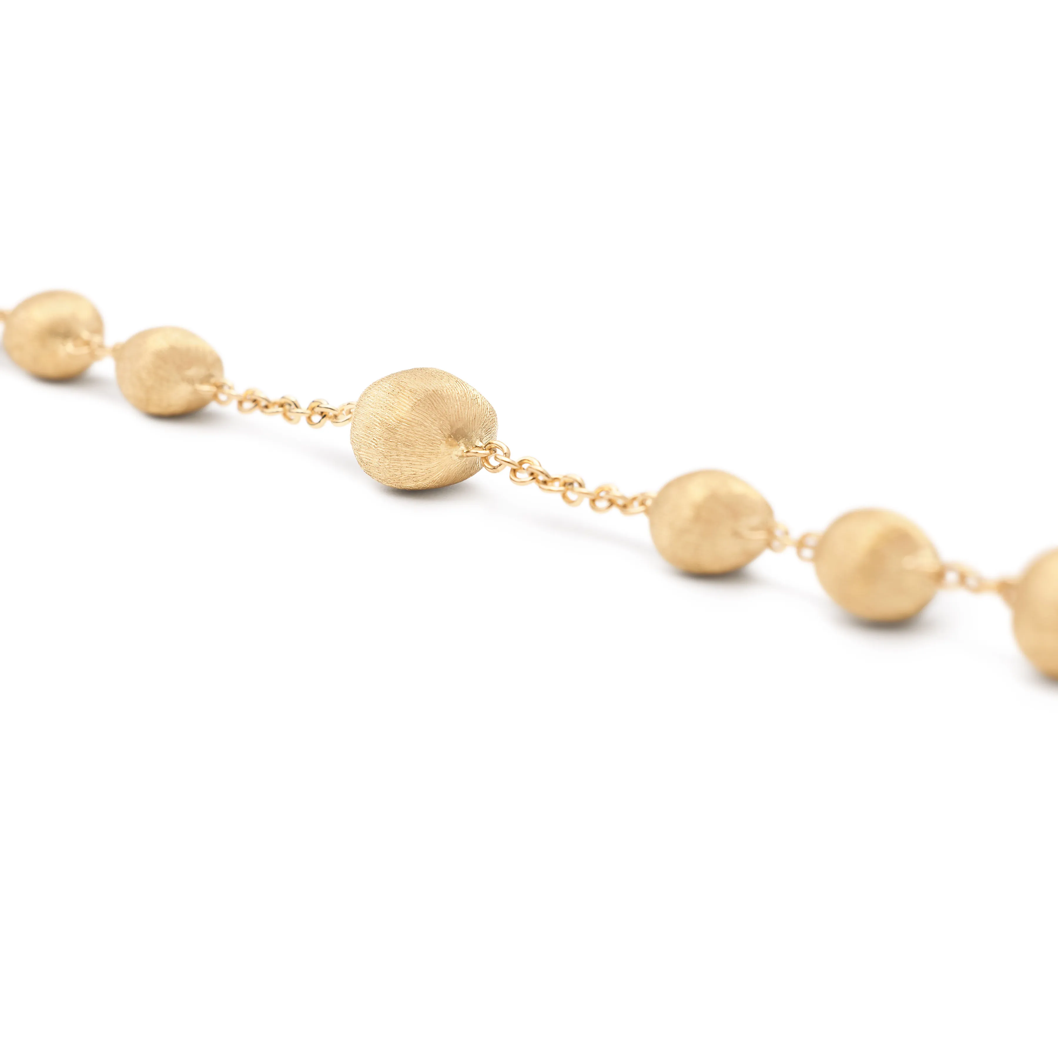 Marco Bicego Africa Yellow Gold Hand Engraved Adjustable Bracelet