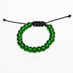 ME™ Recycled Glass Adjustable Bracelet - Green