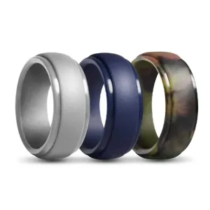 Mens Curved Silicone 3 Pack