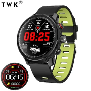 Men's Smart Watch with Pressure Measurement Waterproof Pedometer fitness watch herren uhren GPS digital watch montre homme 2019