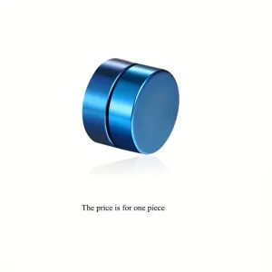 Men's Stainless Steel Magnetic Stud Earrings