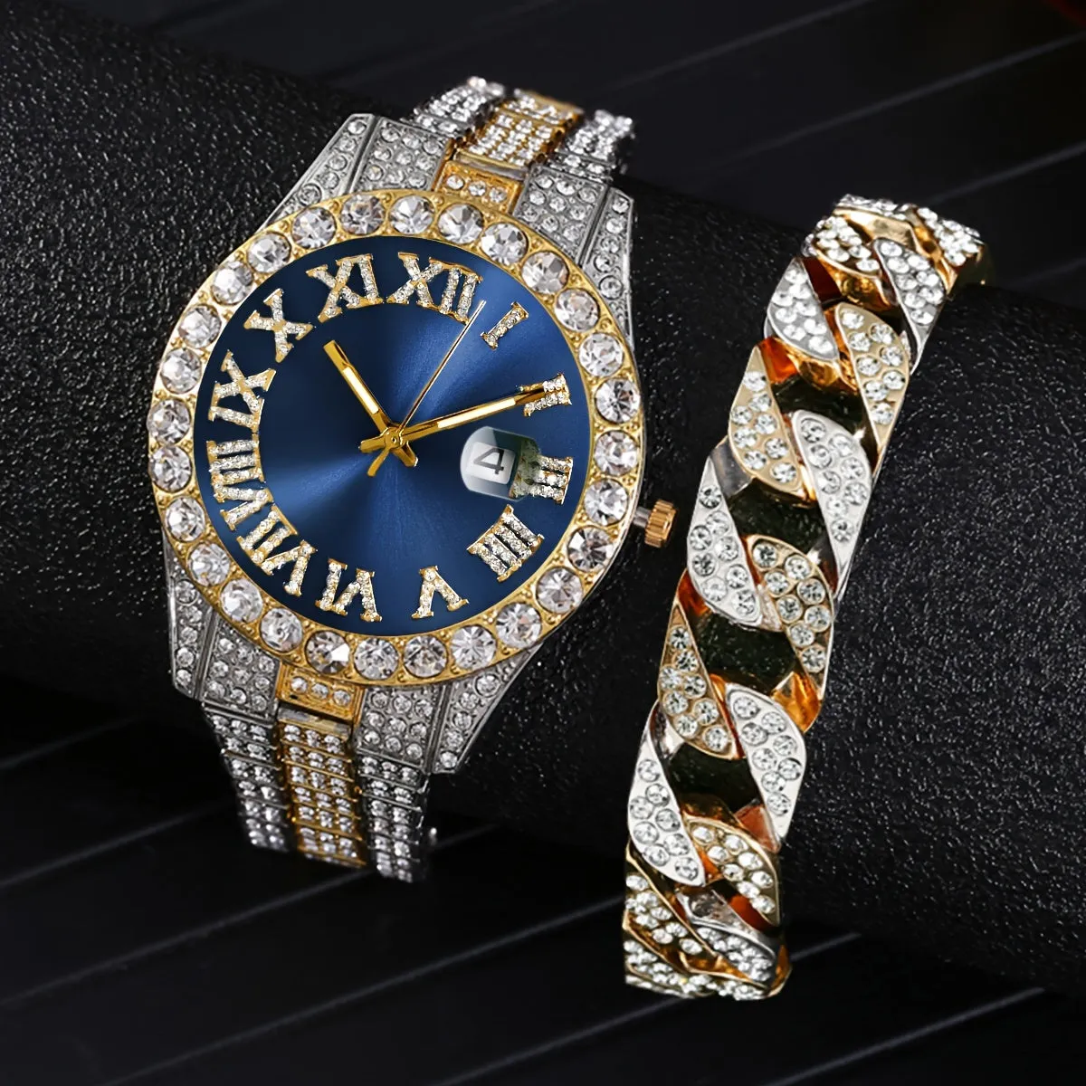Mens Waterproof Quartz Dial Watch