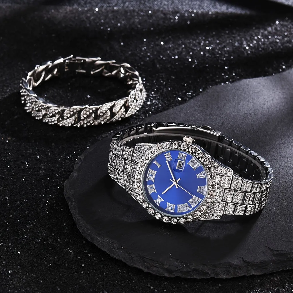 Mens Waterproof Quartz Dial Watch