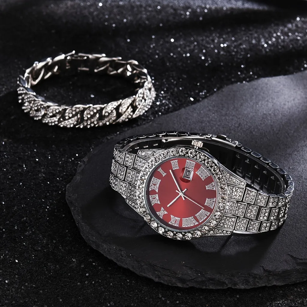 Mens Waterproof Quartz Dial Watch