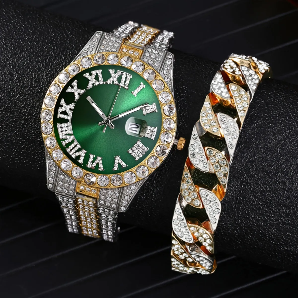 Mens Waterproof Quartz Dial Watch