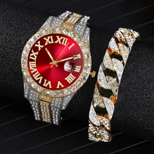 Mens Waterproof Quartz Dial Watch