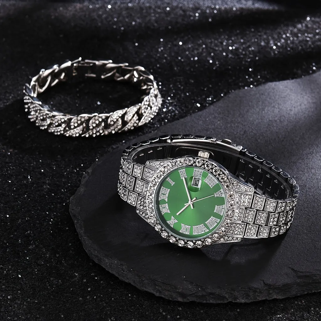 Mens Waterproof Quartz Dial Watch