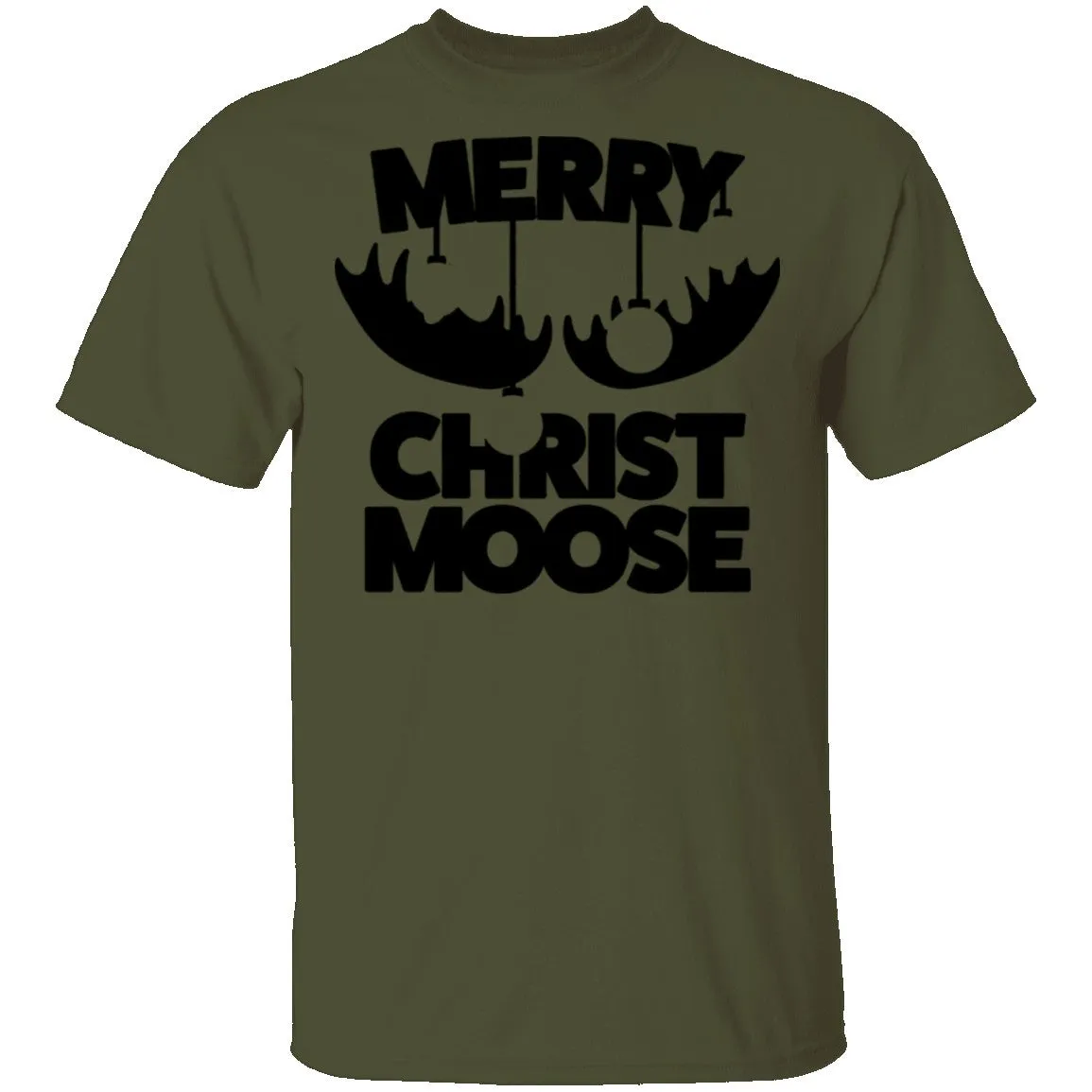 Merry Christ Moose T-Shirt