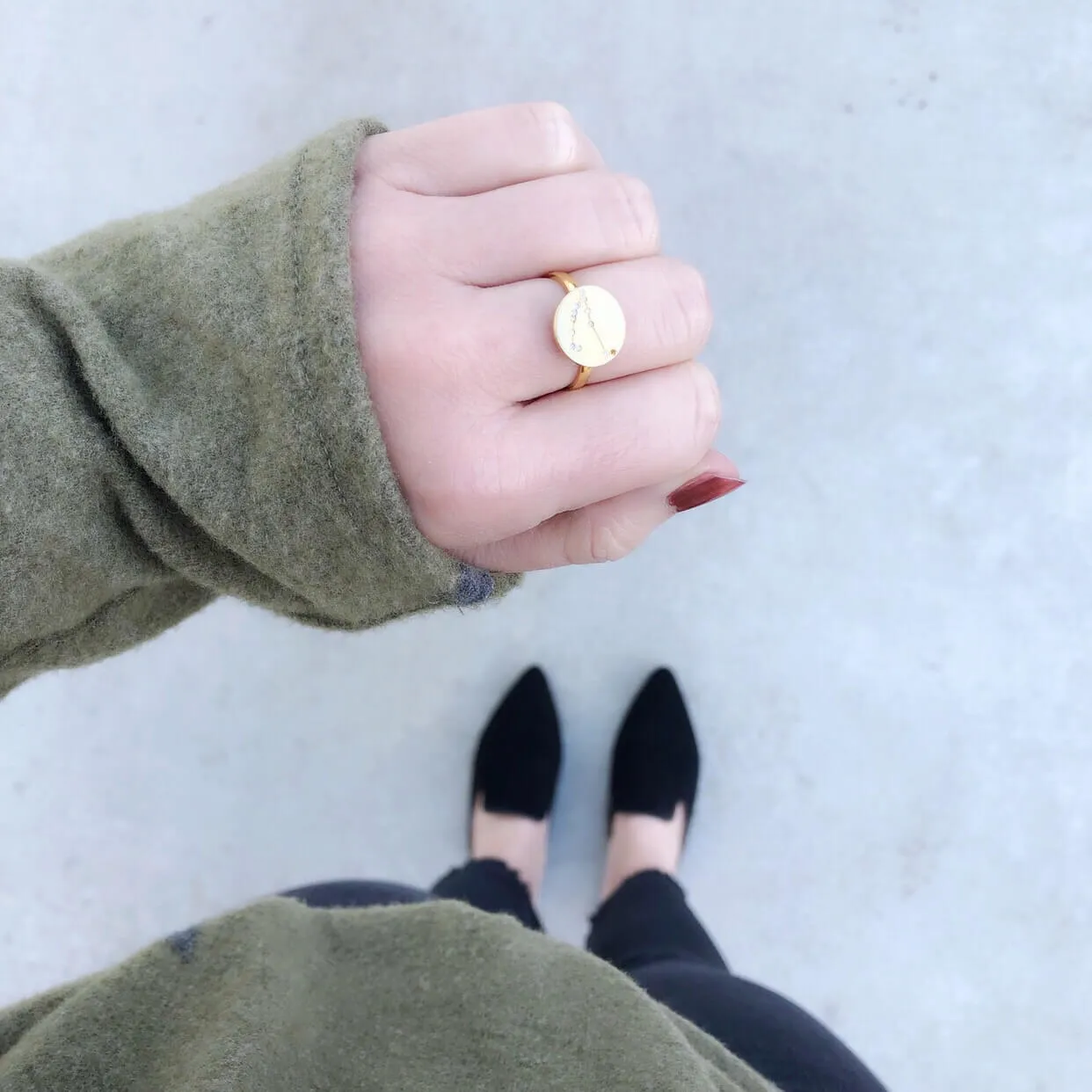 Metal Constellation Ring (WS)