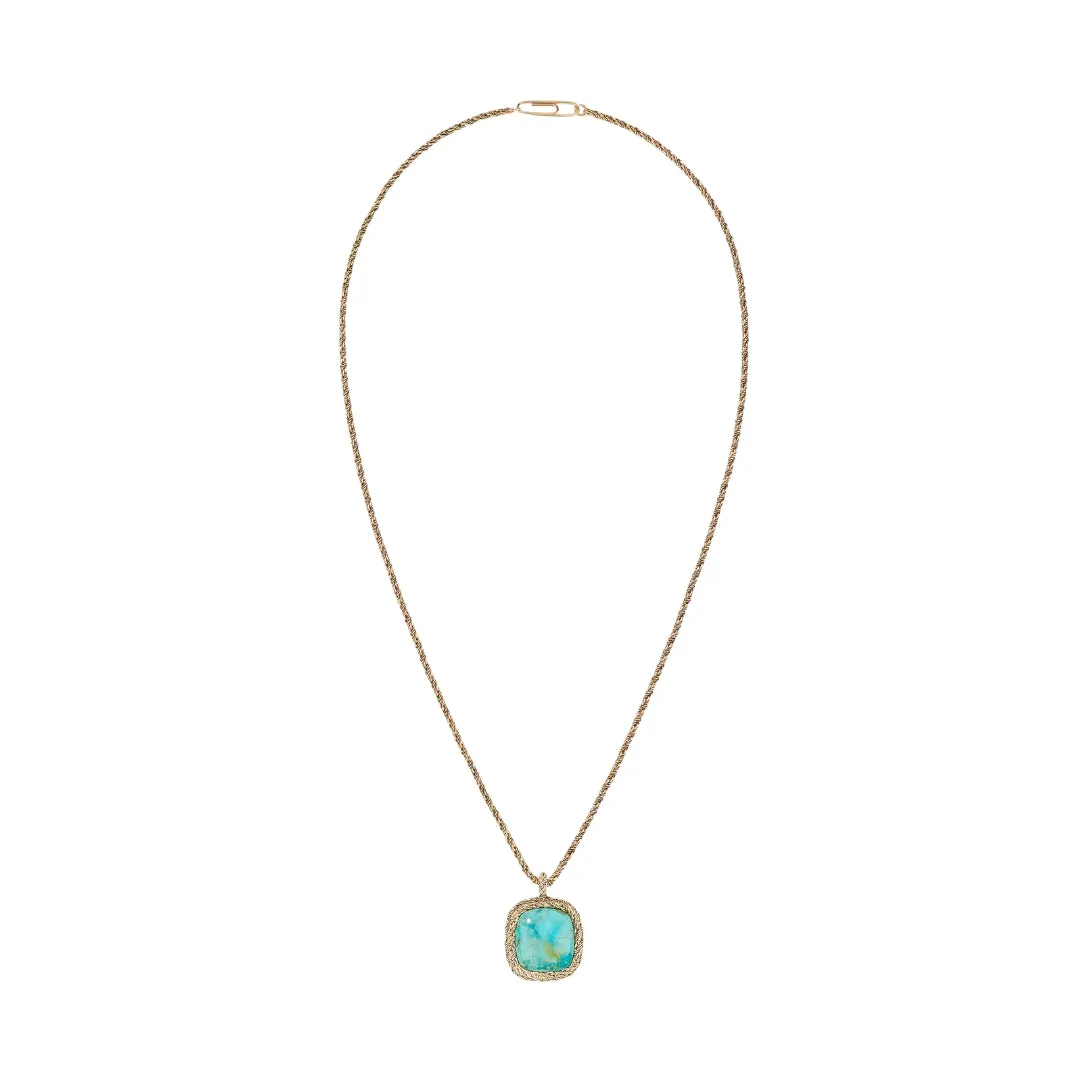 Miki Turquoise Long Necklace