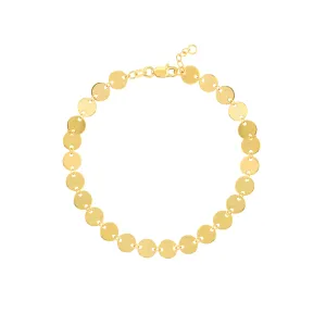 Mini Disc Adjustable Bracelet