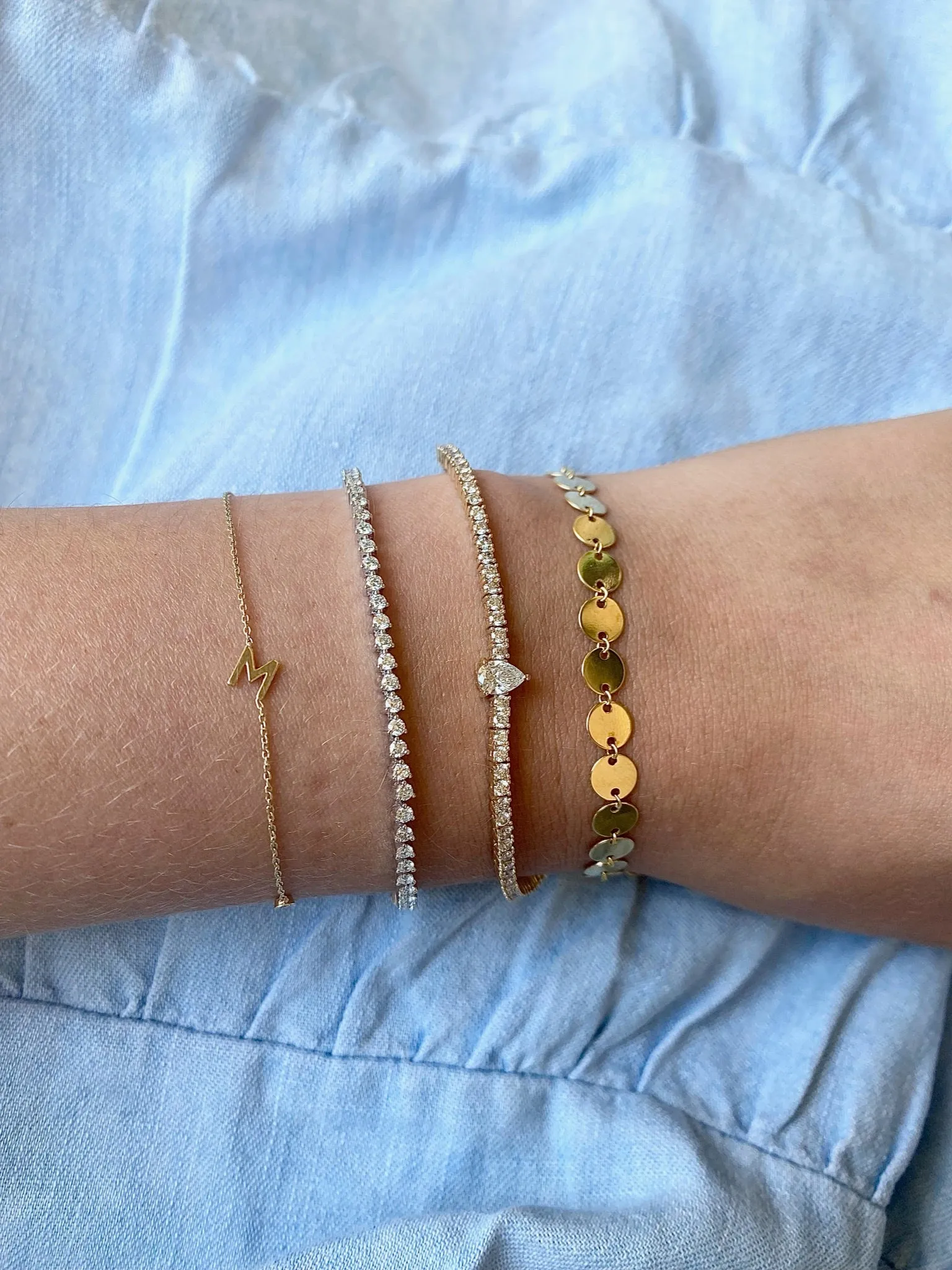 Mini Disc Adjustable Bracelet