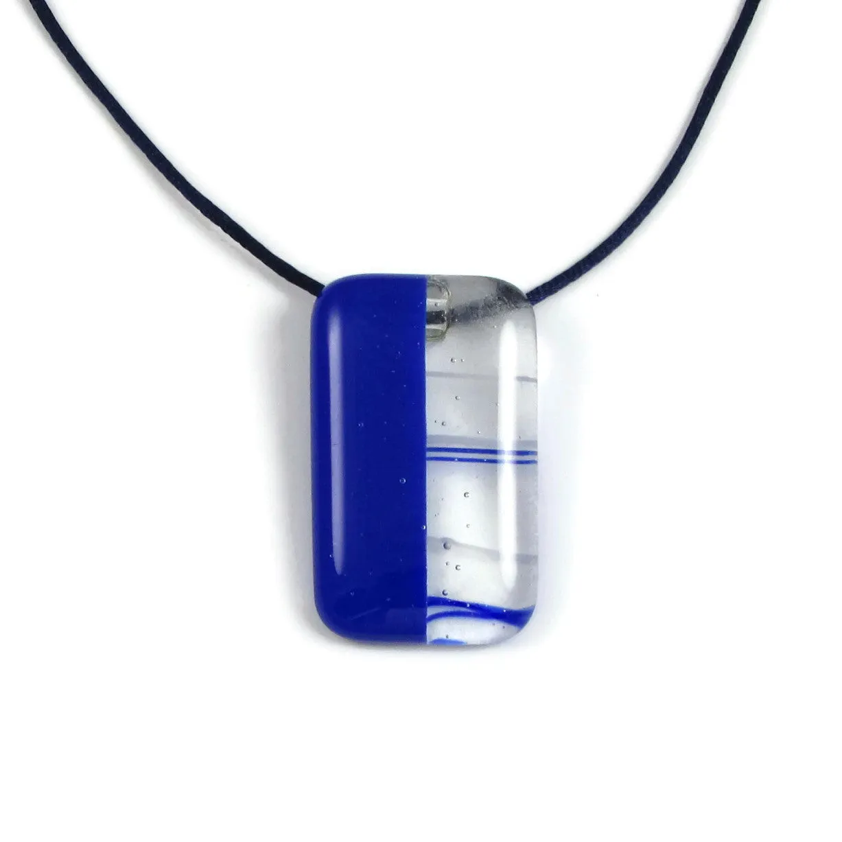 Mitad Glass Pendant - Red