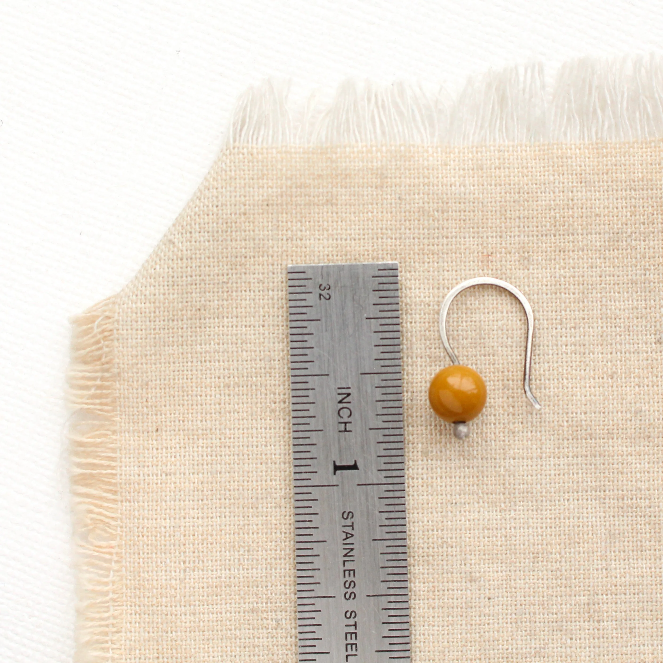 Mookaite Lobe Hugger Earrings
