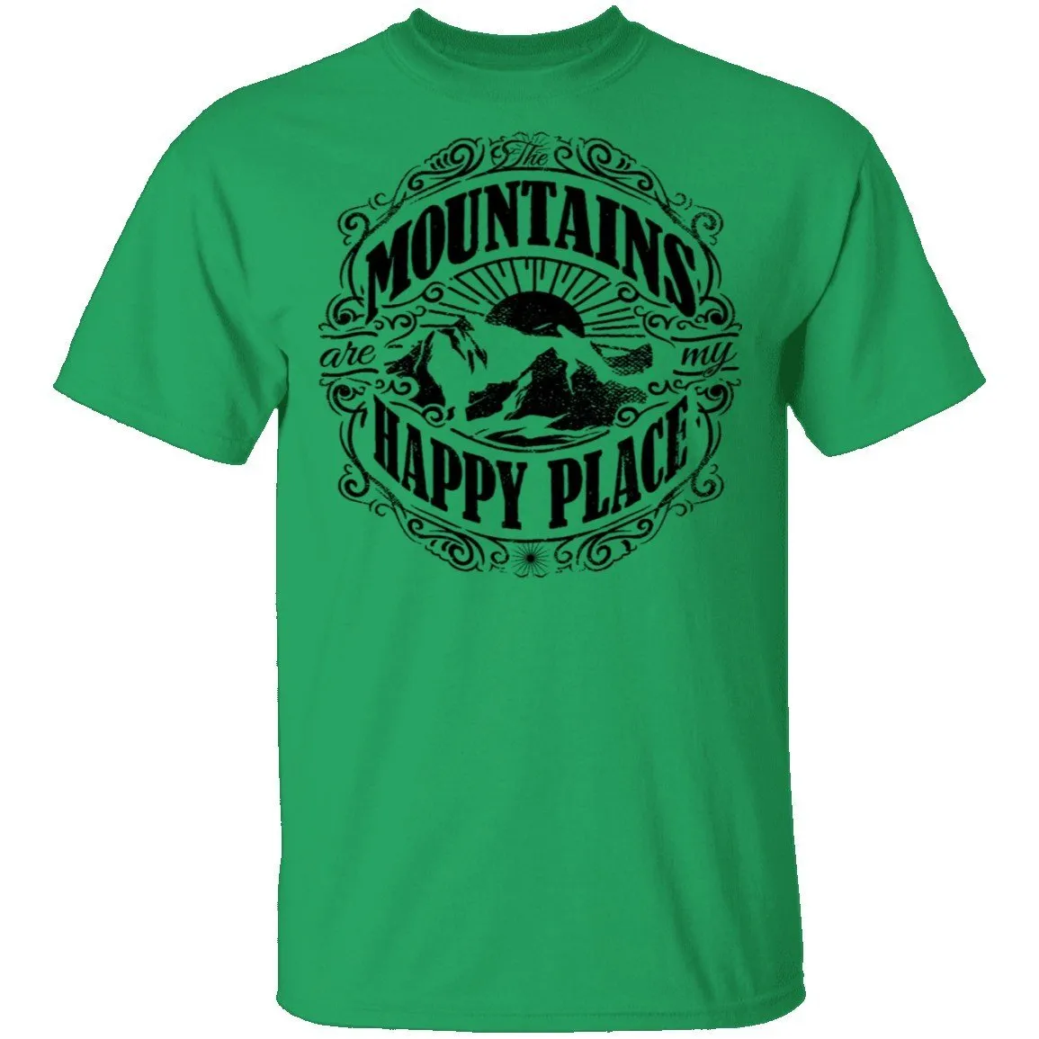 Mountains Happy Place T-Shirt