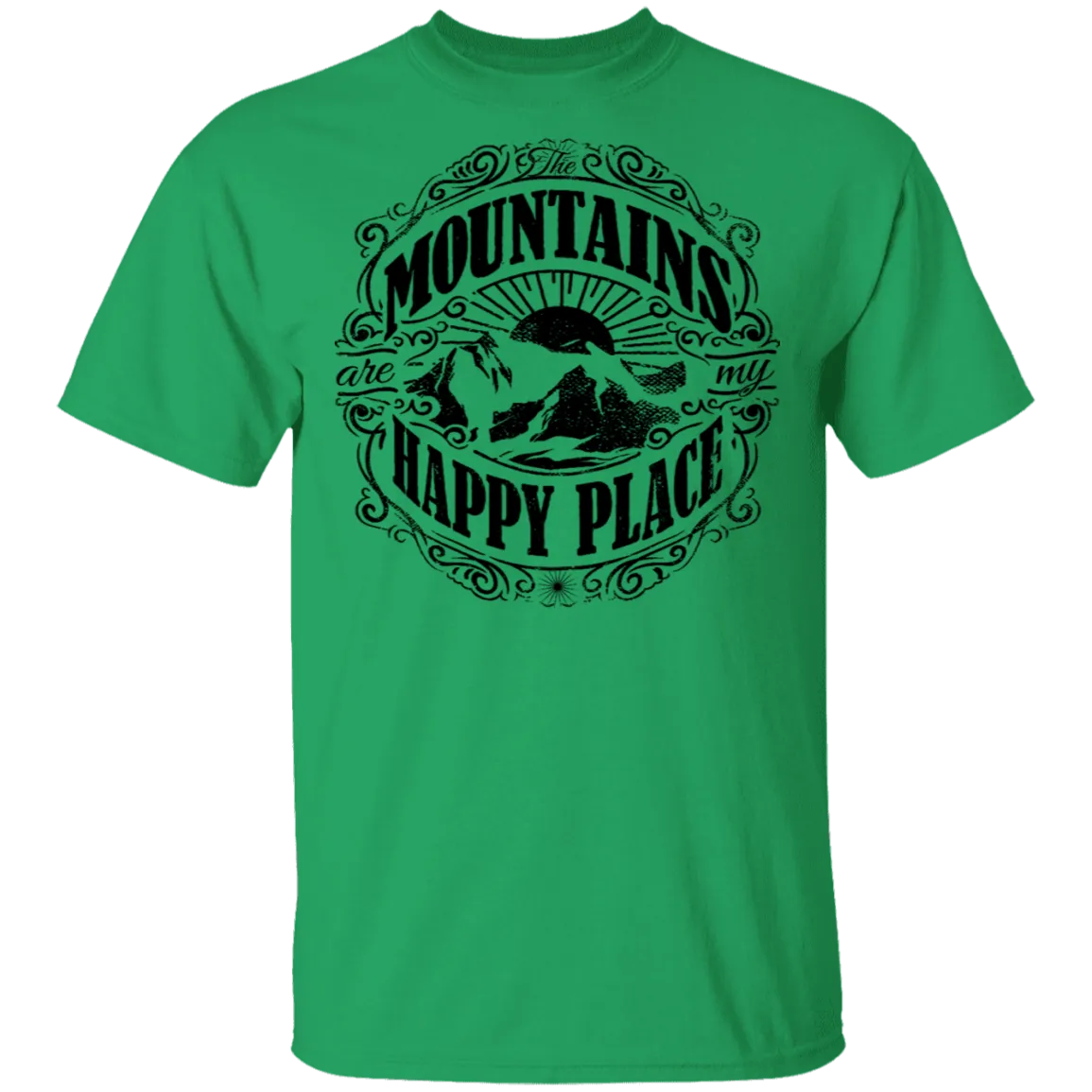 Mountains Happy Place T-Shirt