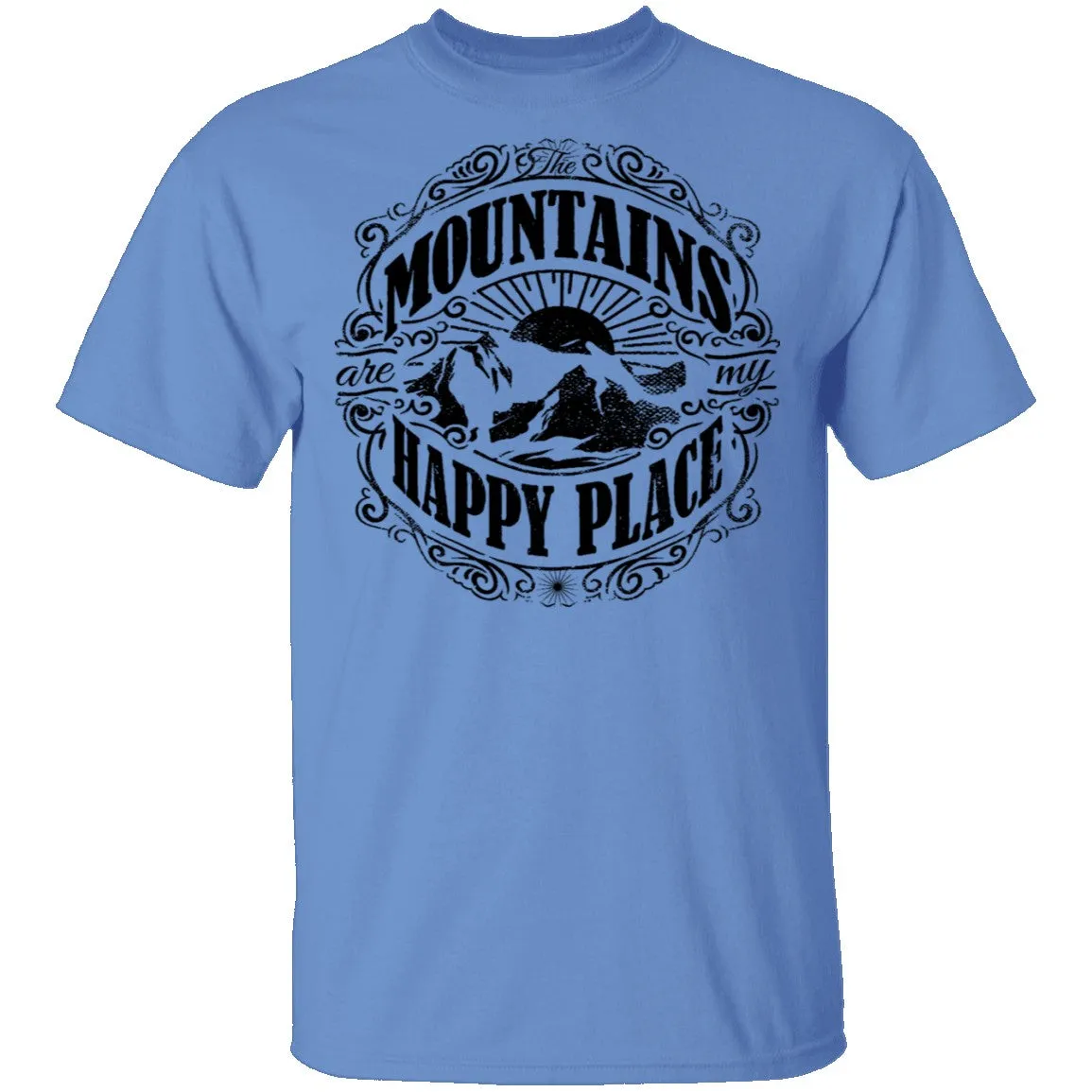 Mountains Happy Place T-Shirt