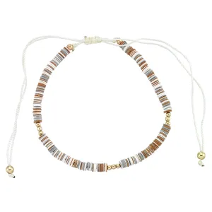 Multi-Colored Sequin Station Anklet