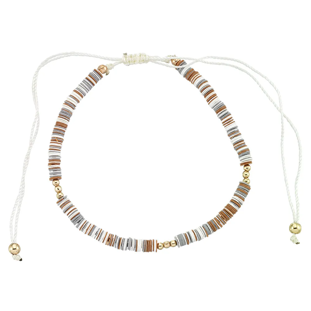Multi-Colored Sequin Station Anklet