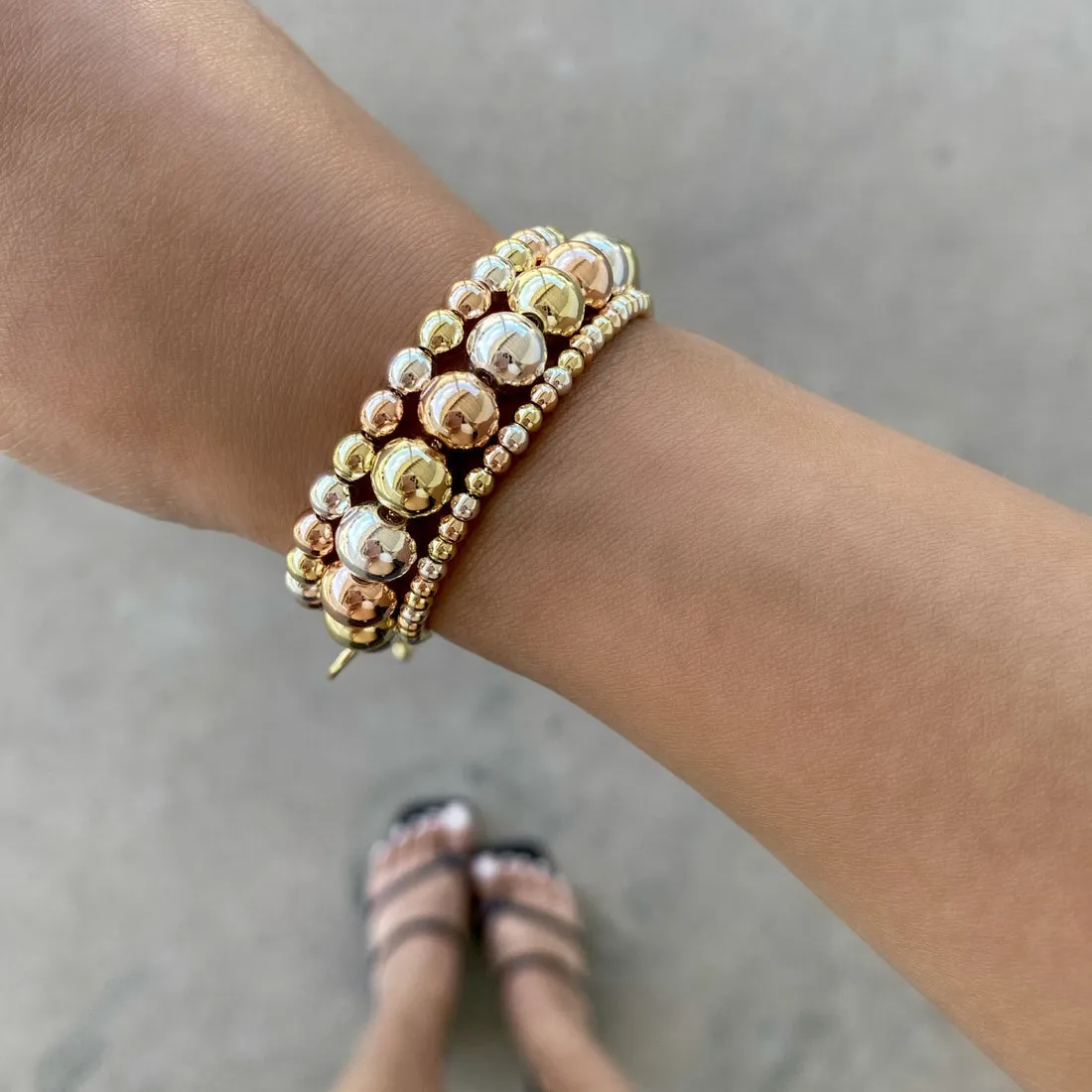 Multi Tone Adjustable Bracelets