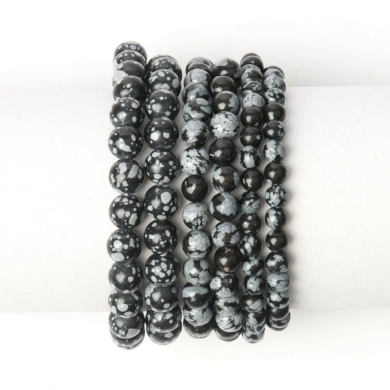 Natural Stone Beads Bracelet Amethysts