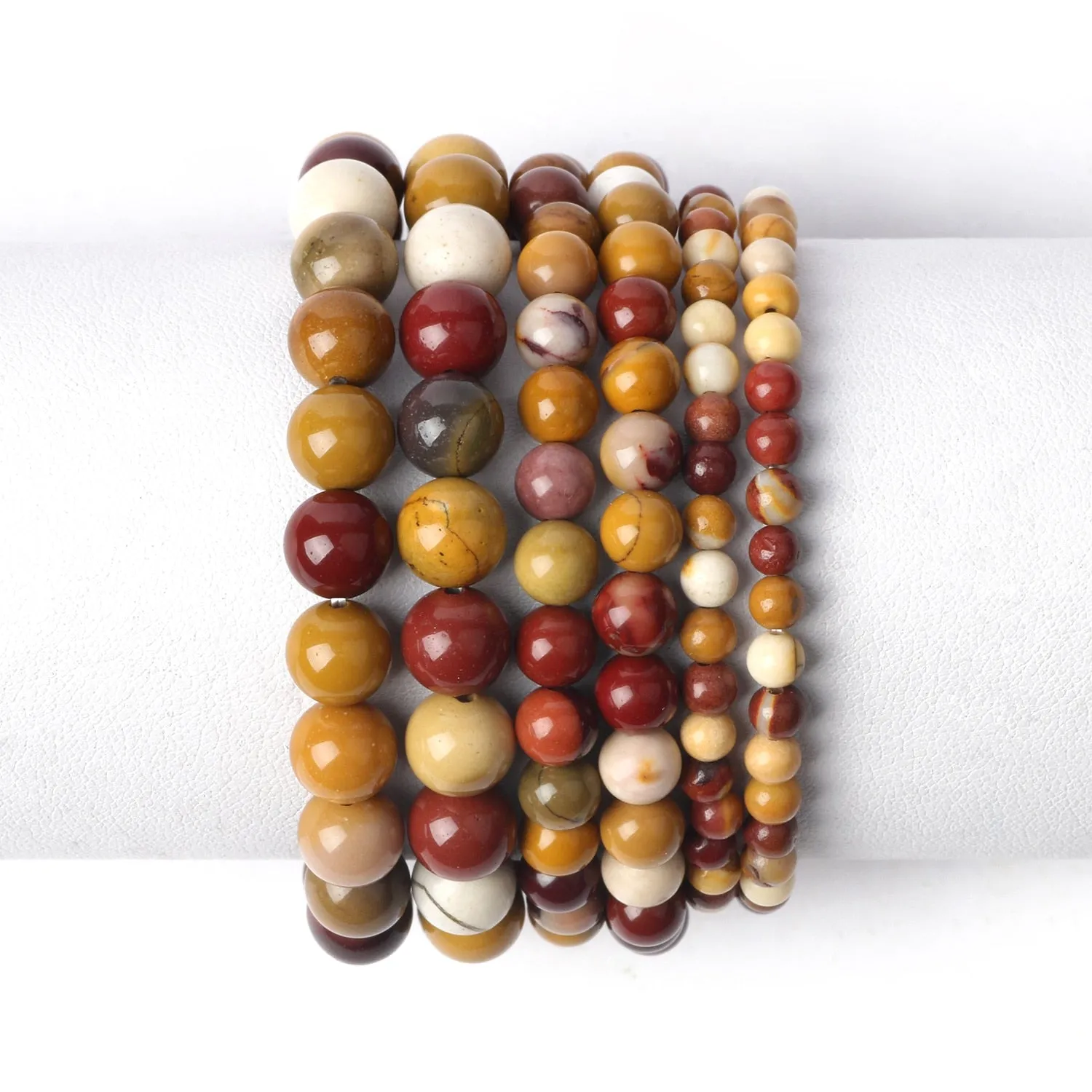 Natural Stone Beads Bracelet Amethysts