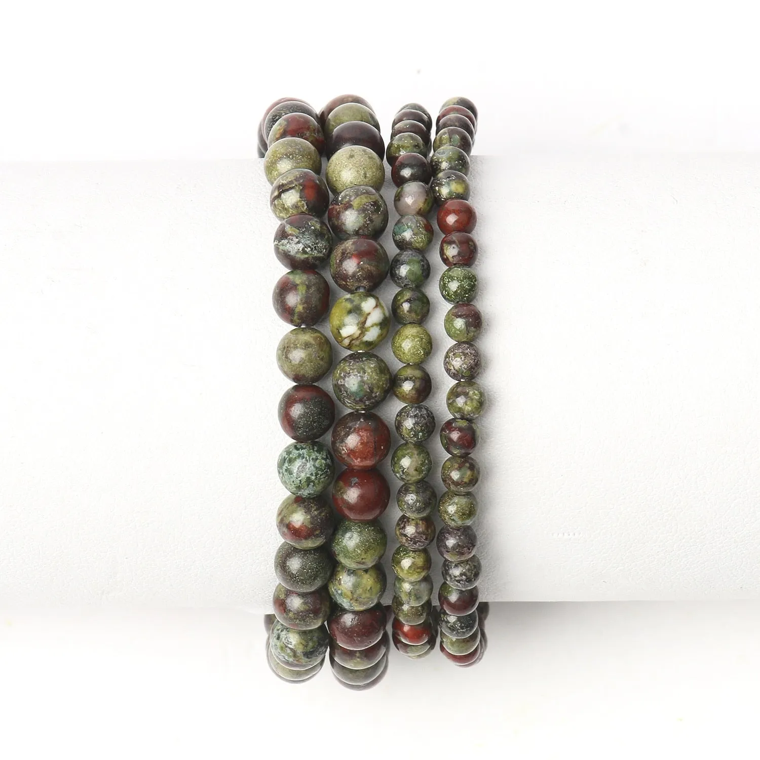 Natural Stone Beads Bracelet Amethysts