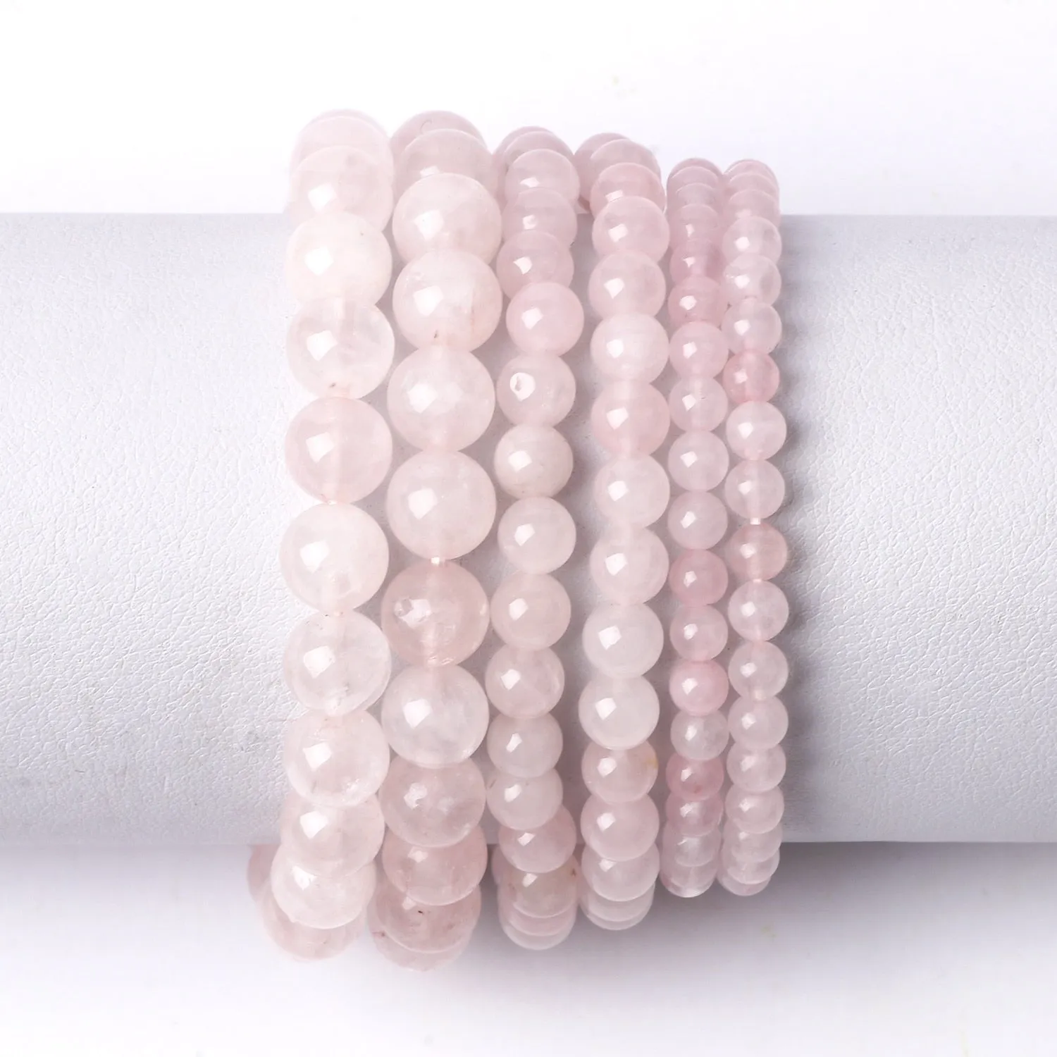 Natural Stone Beads Bracelet Amethysts
