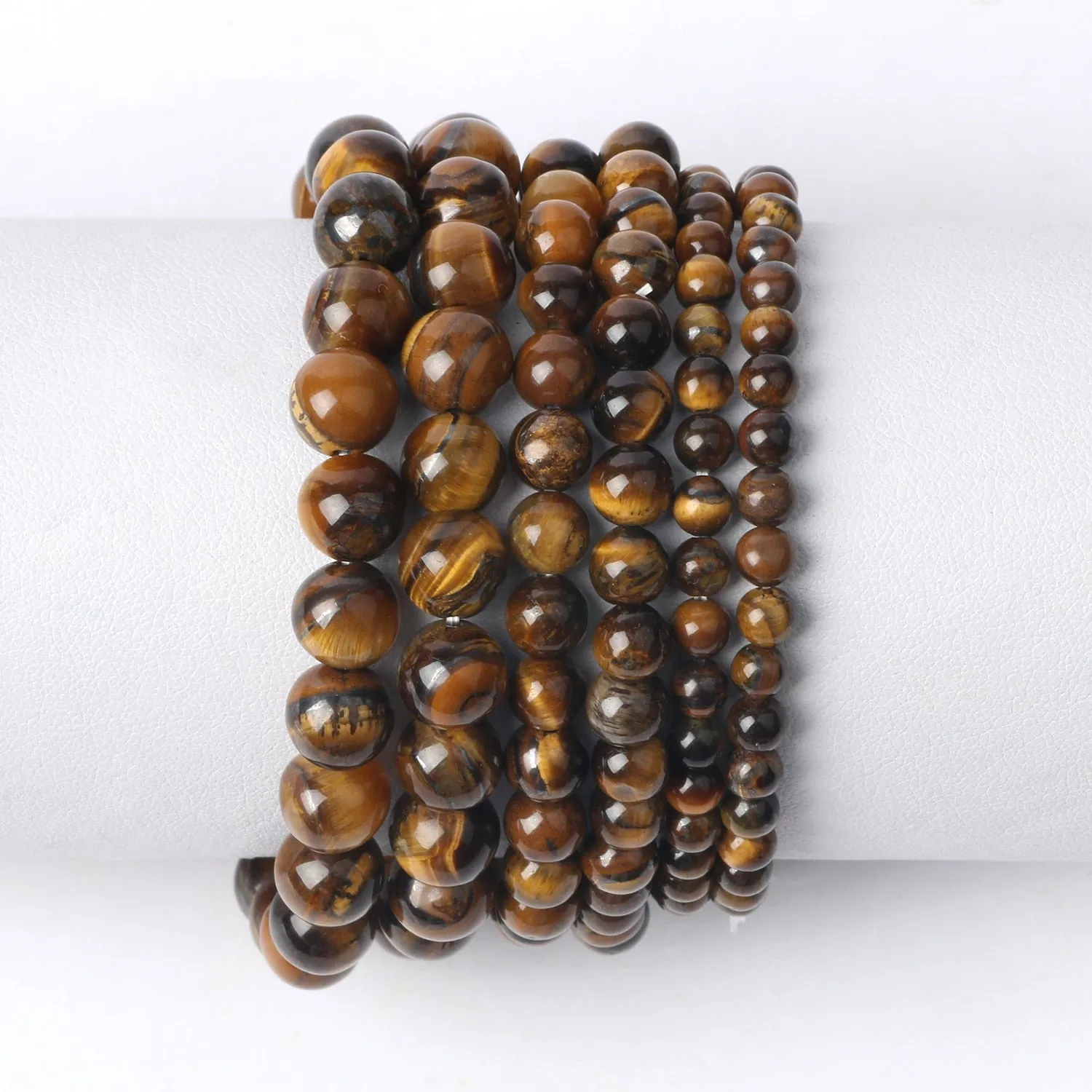 Natural Stone Beads Bracelet Amethysts